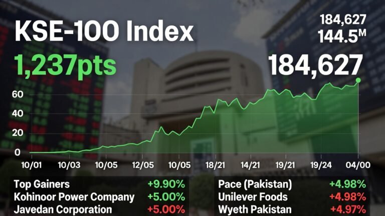 KSE-100 Rises in Early Wednesday Trade