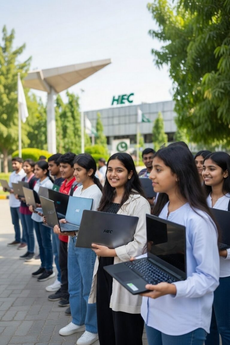 HEC Urges PM Youth Laptop Scheme Applicants to Collect Laptops from Respective Universities