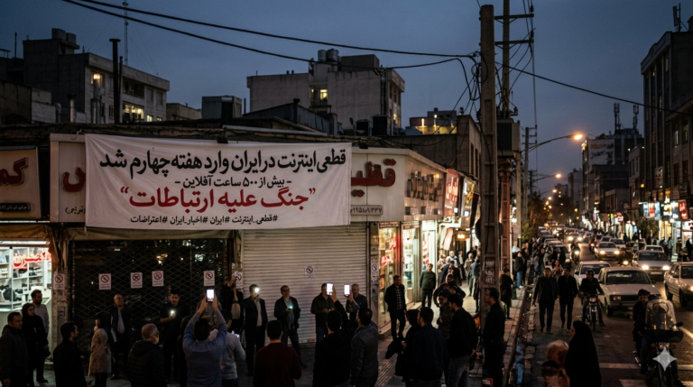 Iran internet blackout enters fourth week amid war, over 500 hours offline