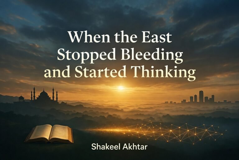 When the East Stopped Bleeding and Started Thinking