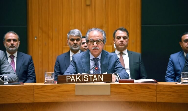 Pakistan urges restoration of Hormuz shipping, reaffirms mediation role at UN