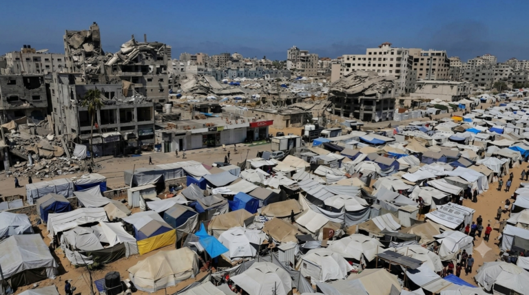 Israeli Air Strike Hits Gaza’s Nuseirat Refugee Camp as UN Chief Urges End to Fighting