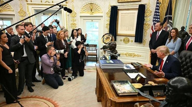 CNN, MS NOW and Politico Sue Trump Over White House Press Ban