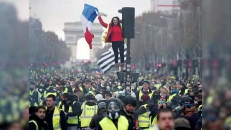 Macron Vows Tougher Security Measures After 2,400 Arrests as Violence Spreads Macron Vows Tougher Security Measures After 2,400 Arrests as Violence Spreads